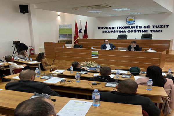 Local workshop and press conference in Tuzi